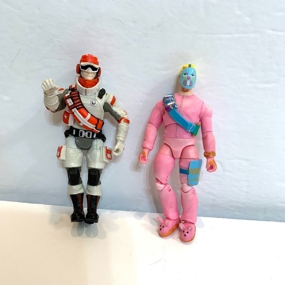 Fortnite Rabbit Raider Legendary Series and Triage Trooper 4” Action Figures BR - Picture 1 of 2